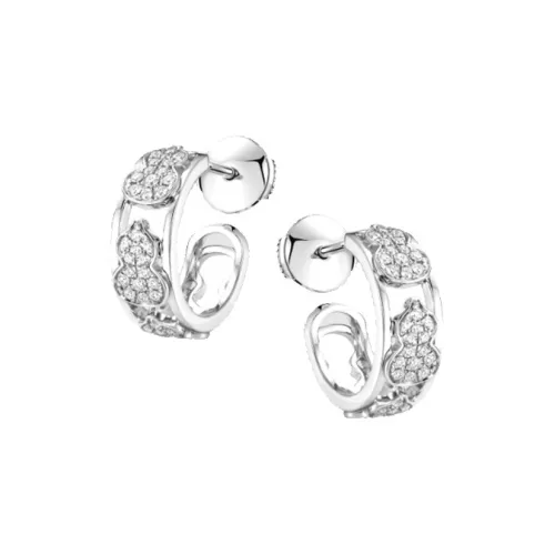 Qeelin Wulu Earrings Women's Silver