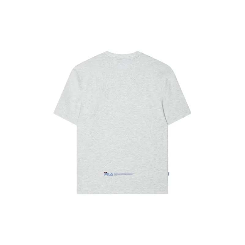 FILA T Shirt Men's Light Pastel Heather Gray-1