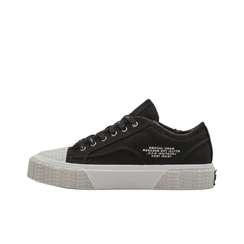 MARC JACOBS Distressed Canvas Sneakers