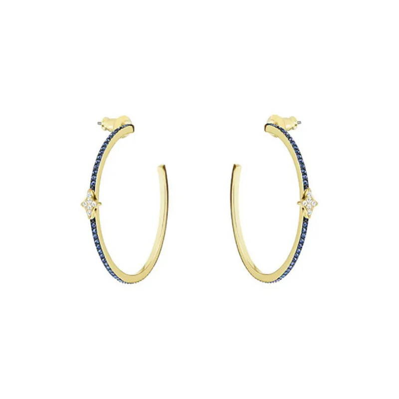 Swarovski Duo Moon Earrings Women's-2