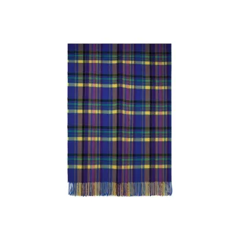 ETRO Check print Virgin Wool Scarf