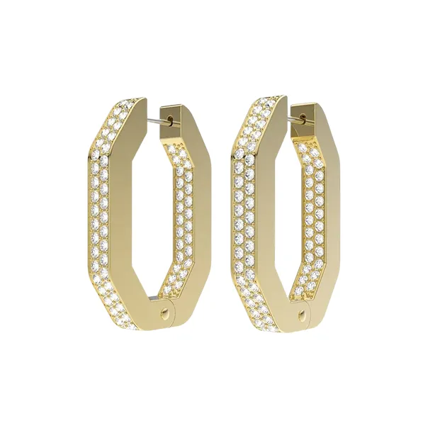 Swarovski Dextera Hoop Earrings-1
