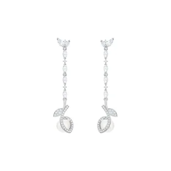 Swarovski Leonore Earrings Women's Silver