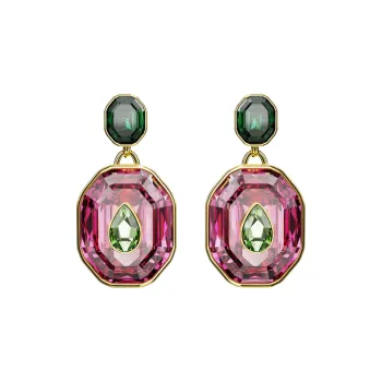 Swarovski Chroma Gold-Plated Earrings Women's