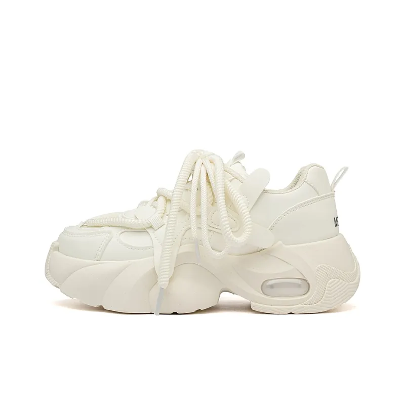 MEXICAN Anti Slip Wear Resistant Mid Top Chunky Sneakers Women's-5