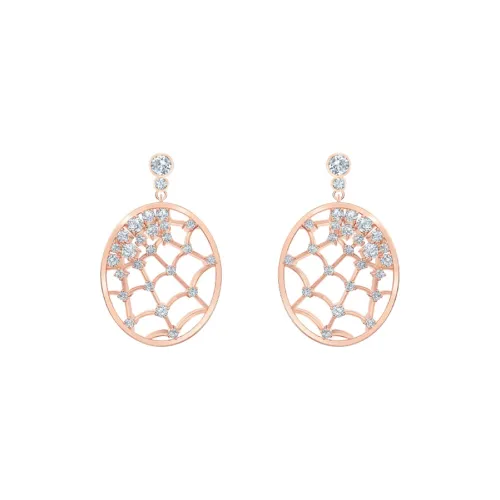 Swarovski Earrings Women's Rose Gold