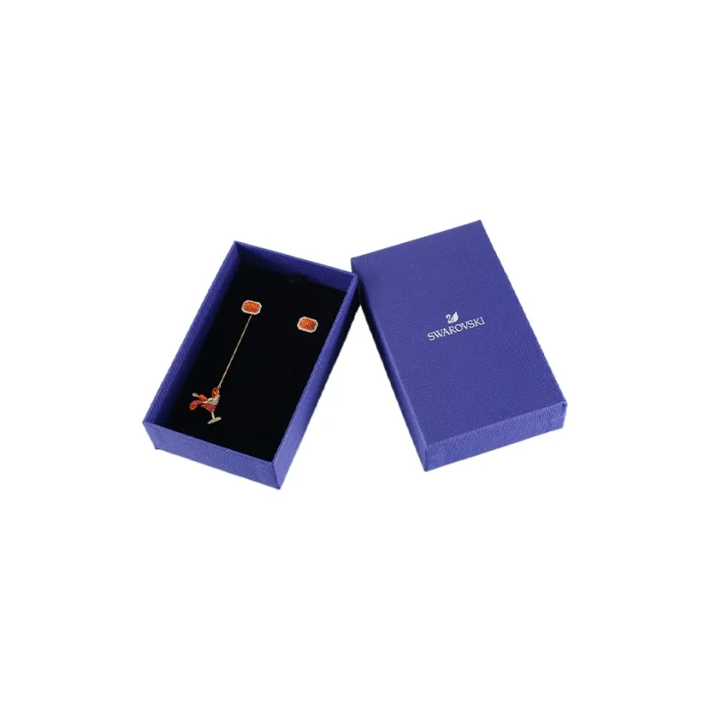 Swarovski No Regrets Earrings Women's Orange-3