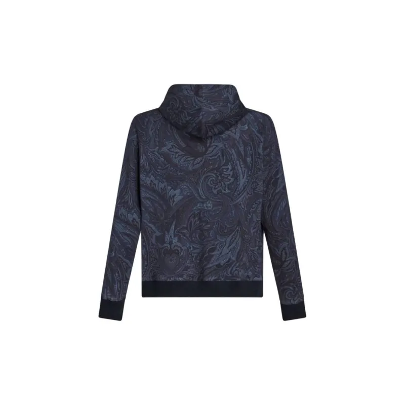 ETRO Paisley Printed Drawstring Hoodie-1