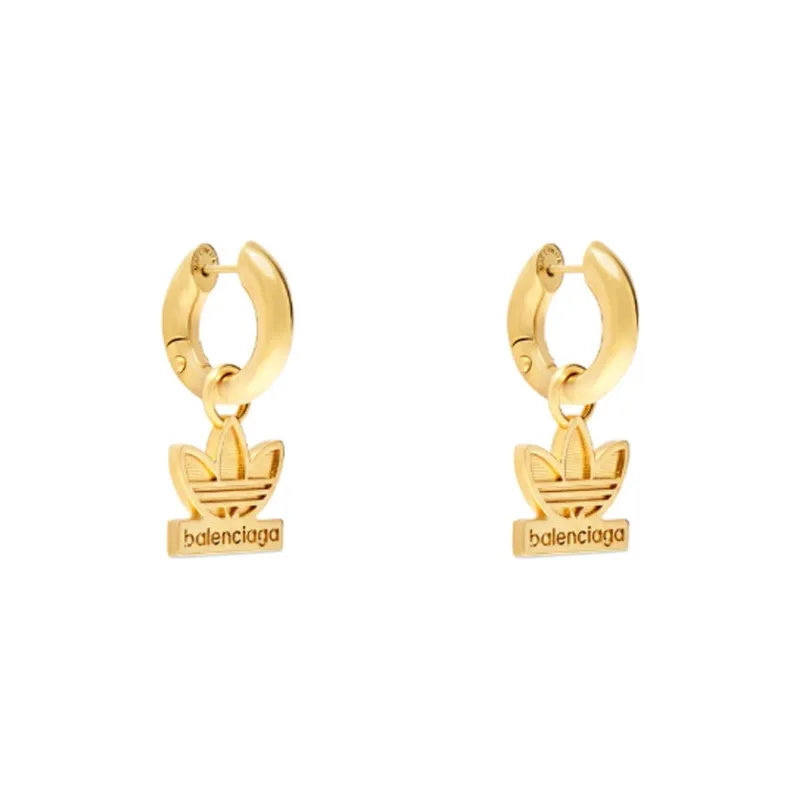 Balenciaga X Adidas Trefoil Earrings-2