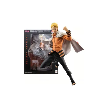BANDAI Naruto Uzumaki Bandai Limited G.e.m Naruto Boruto 7 Eyed Shinobi Scale Figures 20cm
