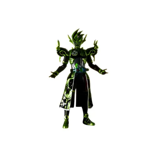 BANDAI Kamen Rider Ex Aid Bandai SHF Kamen Rider Green Sandalwood Action Figure Scale Figures