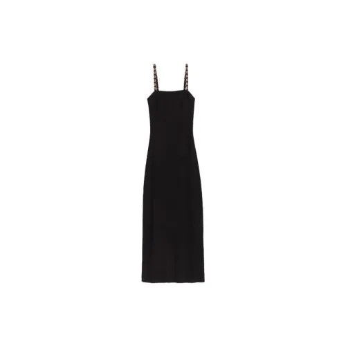 Maje Logo-embellished Maxi Dress