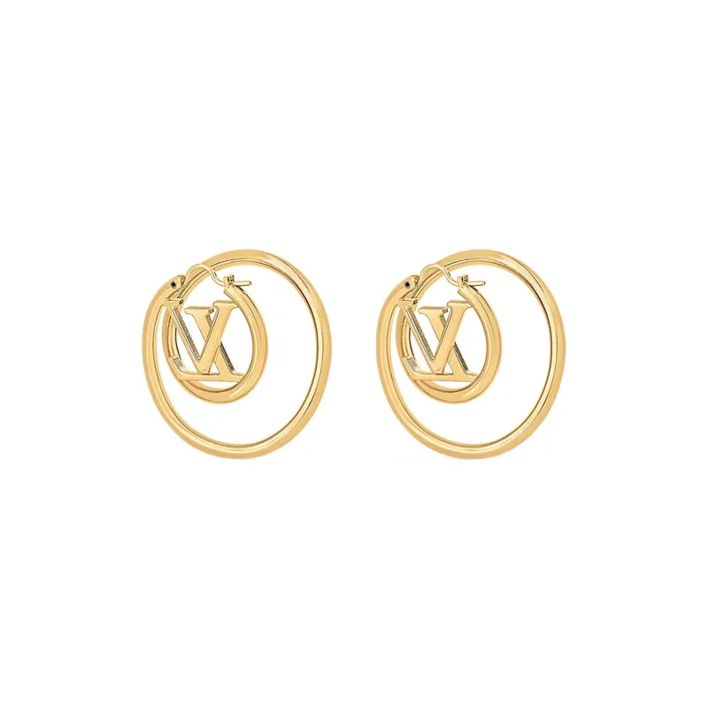 LOUIS VUITTON Lv Spiral Earrings-0