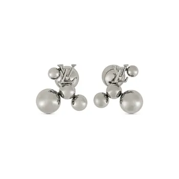LOUIS VUITTON X Yayoi Kusama Metal Dots Earrings