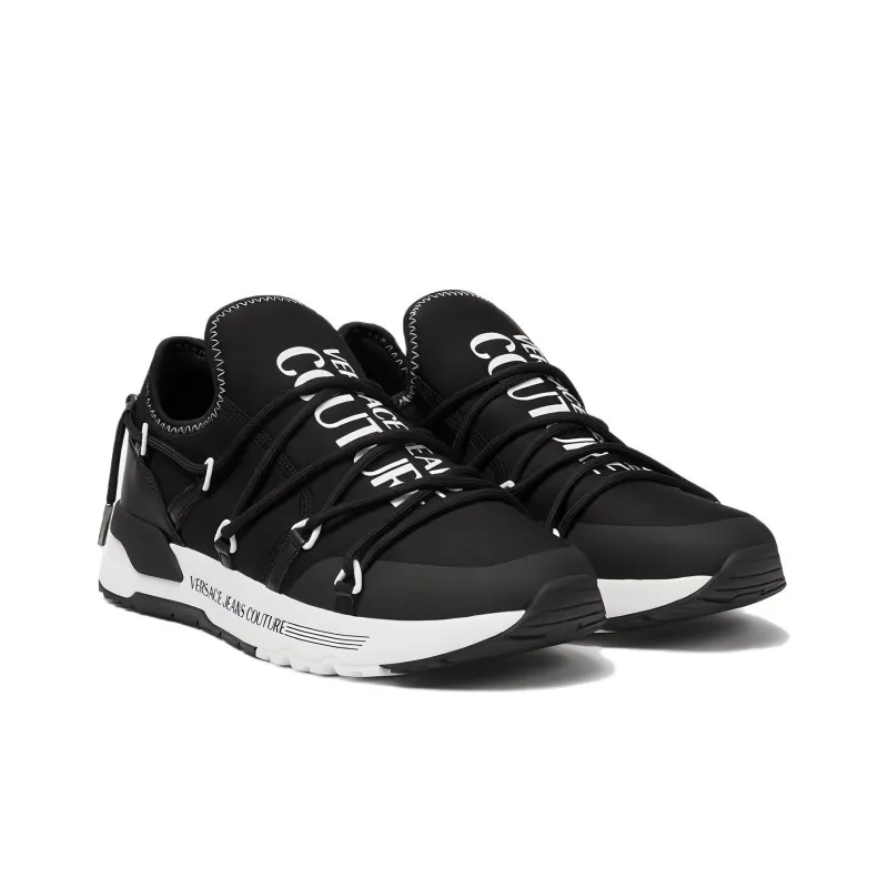 VERSACE JEANS Couture Low Top Casual Shoes Men's Black-2
