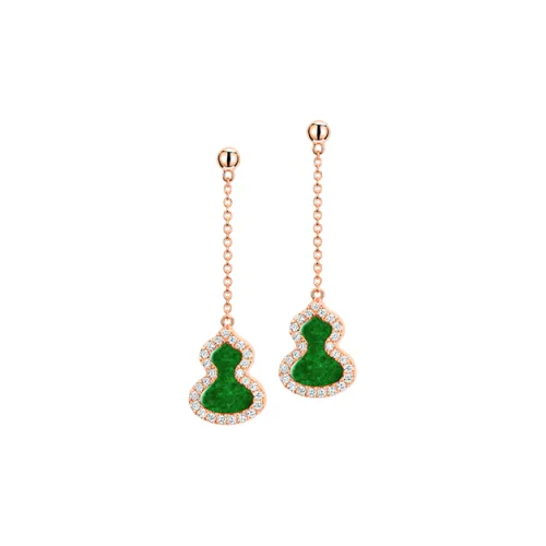 Qeelin Wulu Earrings Women's Gold