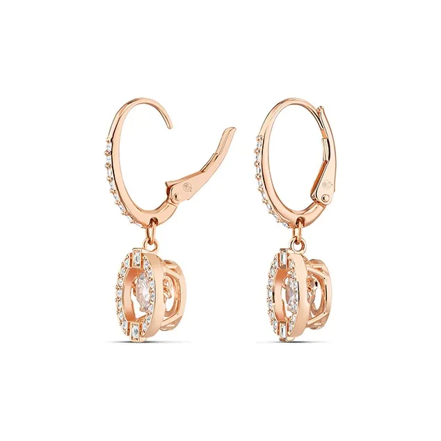 Swarovski Rose Gold-Plated Earrings Women's Rose Gold-2