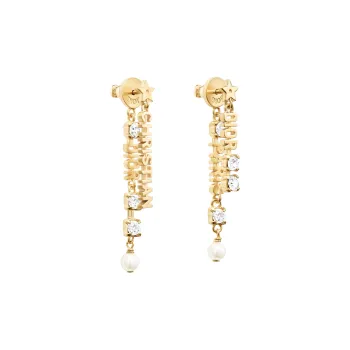 DIOR Earrings Women's Gold