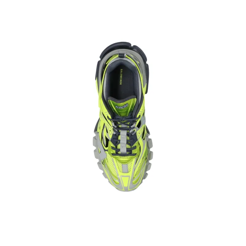 Balenciaga Track.2 'Grey Neon Yellow' Women's-4