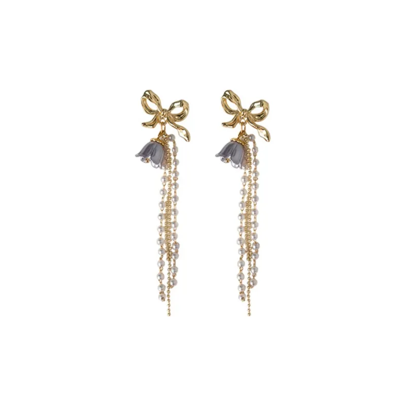 PIARA Faux Pearl Earrings Women's-0