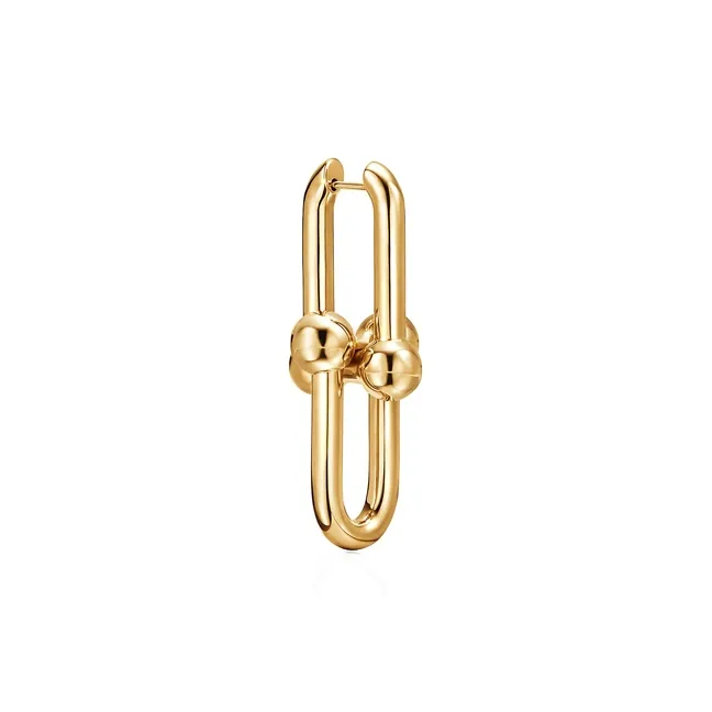TIFFANY & CO. HardWear Collection Earrings Women's Gold-1