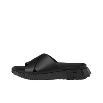 HERMES Slide Slippers Men's Black