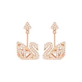 Swarovski FACET SWAN Earrings Women's