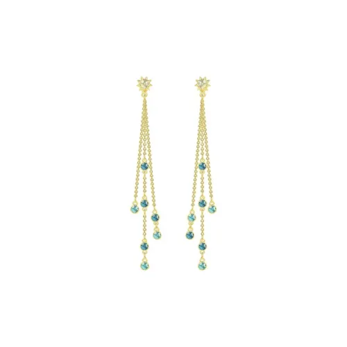 Swarovski Earrings Women's Gold Plated