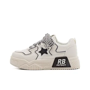 RENBEN Cushioned Wear Resistant Slip Resistant Low Top Skateboard Shoes Unisex
