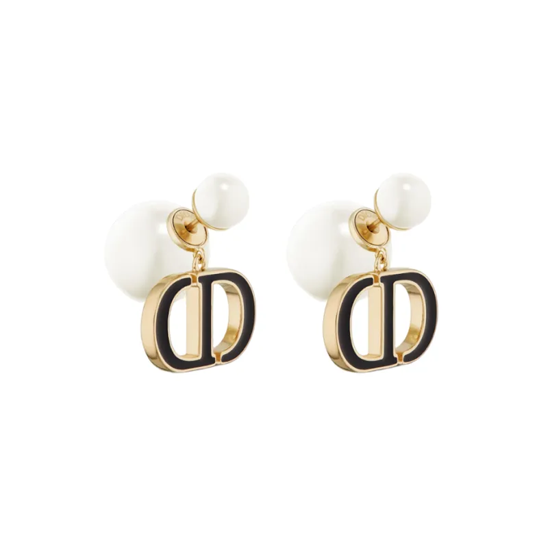 DIOR Earrings Women's Black-1