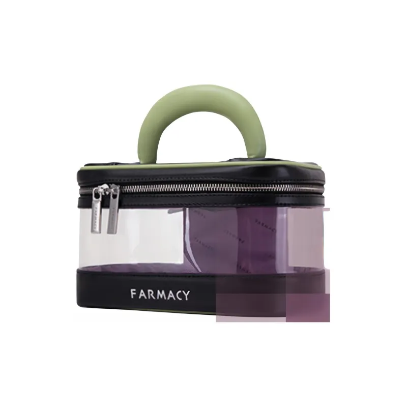 Farmacy Microfiber Makeup Bag Regular Women's Black/Green/White/Gray-1