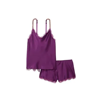 Victoria's Secret Pajama Set Women's Grape Soda Purple