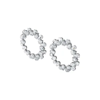 Swarovski Millenia Crystal Circle Earrings
