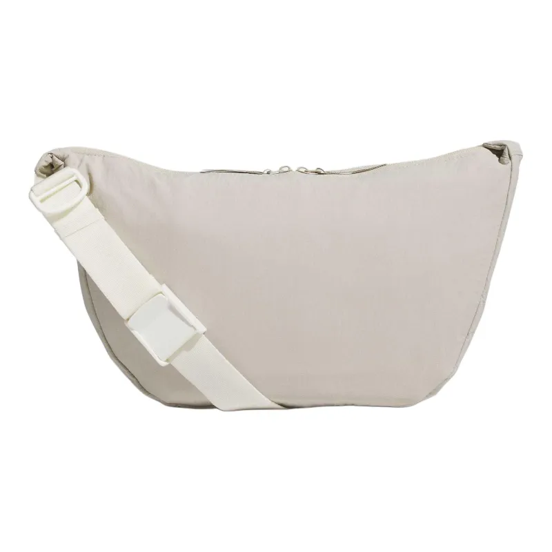 Adidas Recycled Polyamide Shoulder Bag Unisex Light Gray-2