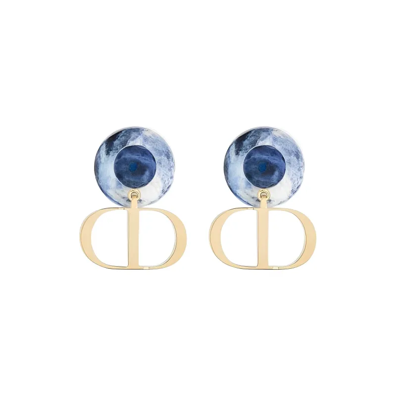 DIOR Earrings Women's Blue-1