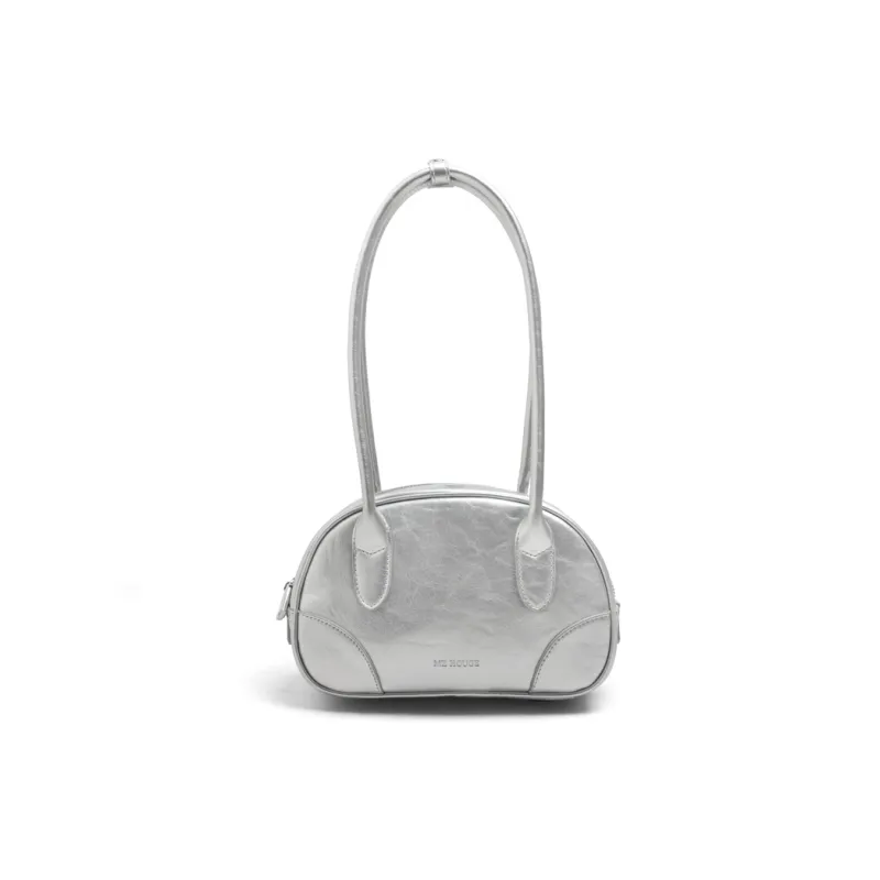 MZ HOUGE PU Versatile Shoulder Bag Advanced Touch Regular Women's Silver-0