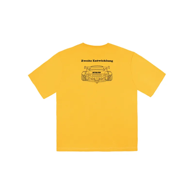 RAUH Welt BEGRIFF Short Sleeved T Shirts Unisex Ginger Yellow-1