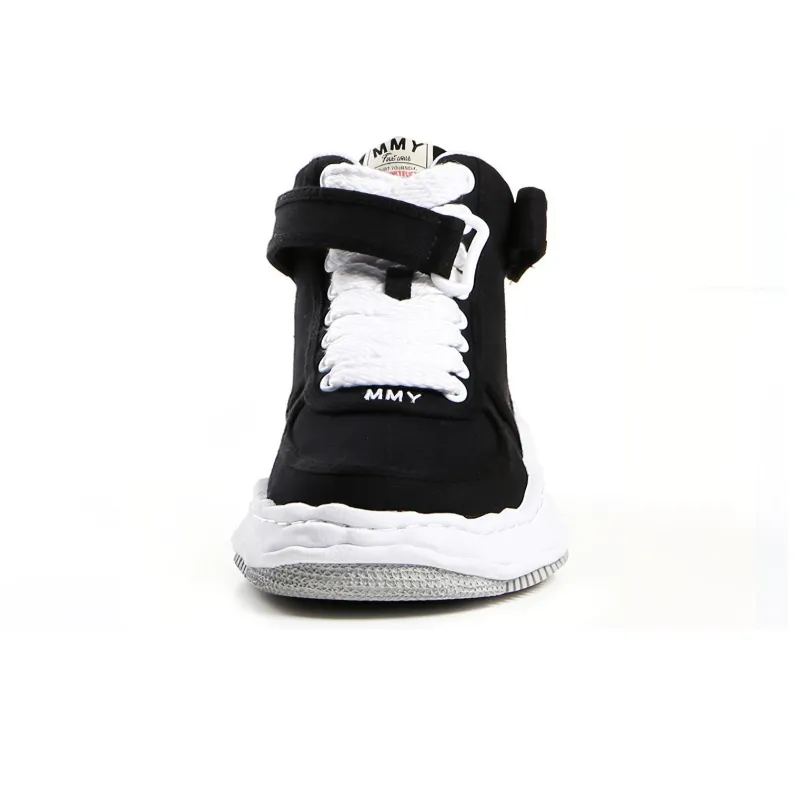 Maison MIHARA YASUHIRO Embroidered-logo Hi-top Sneakers-4