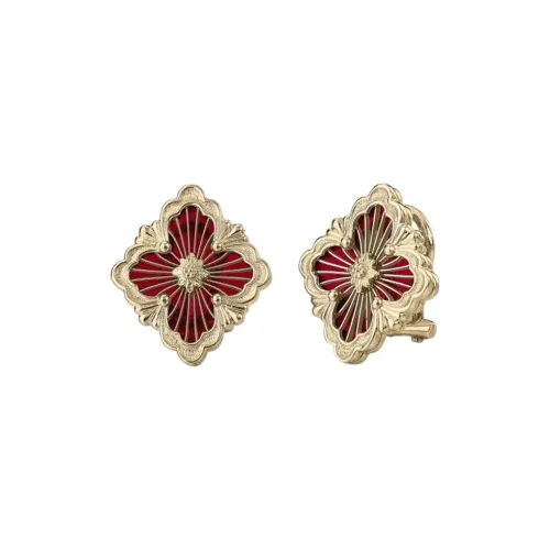 BUCCELLATI Opera Tulle Collection Earrings Women's Gold