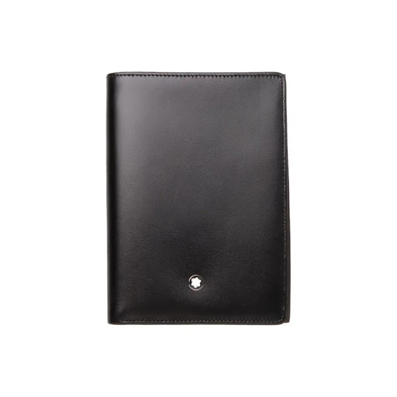 MONTBLANC Meisterstuck Cow Leather Wallet Men's Black-1