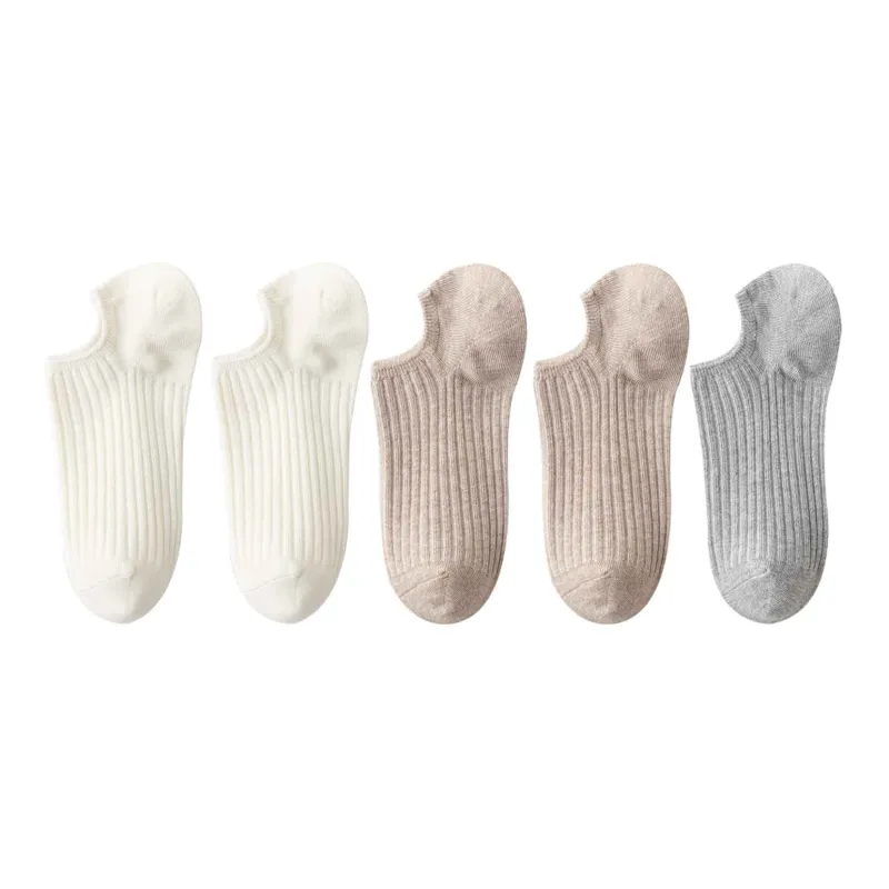XXLLG No-Show Socks Women's 5 Pack-8
