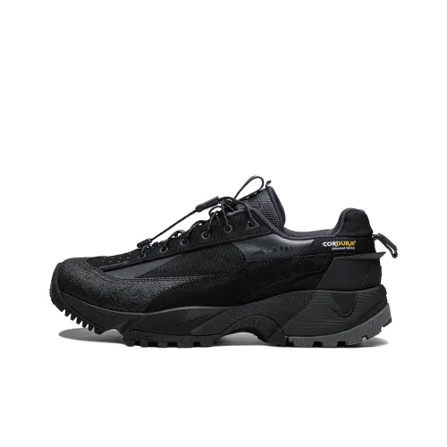 LiNing CF Hiking Pro Shock absorbing And Waterproof Low Top Casual Shoes Men's Black