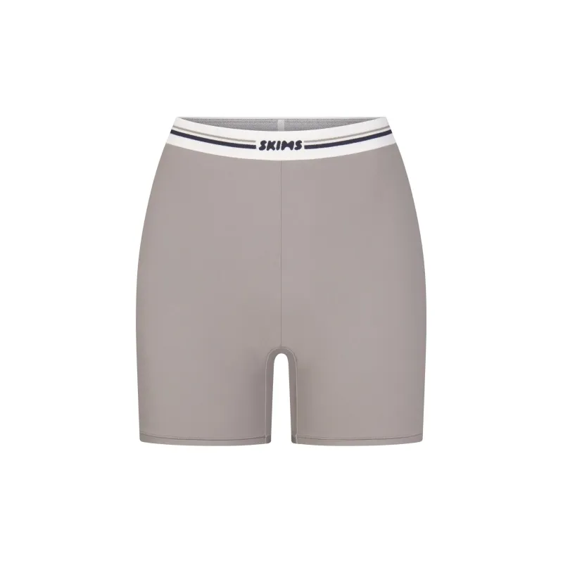 SKIMS FITS EVERYBODY Series LOGO BIKE SHORT Leggings Women's SMOKE/Gray-0
