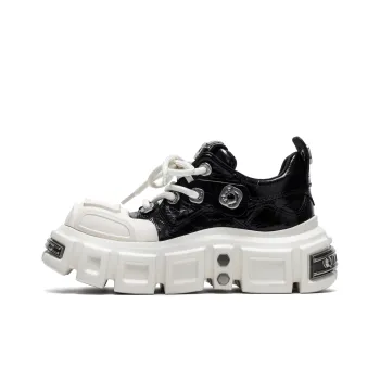 VINYVIOLA Ugly Anti Slip And Wear Resistant Height Increasing Low Top Loafers Women's