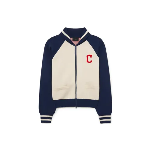 MLB Cleveland Guardians Knitwear Women's White/Blue