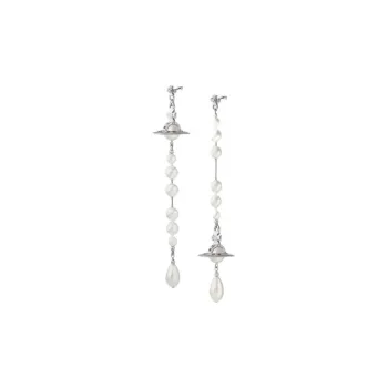 Vivienne Westwood Broken Pearl Earrings