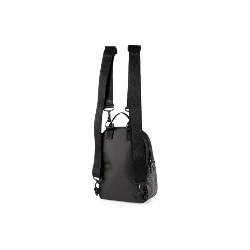 PUMA Artificial Leather Fabric Backpack Regular Women's Black-2