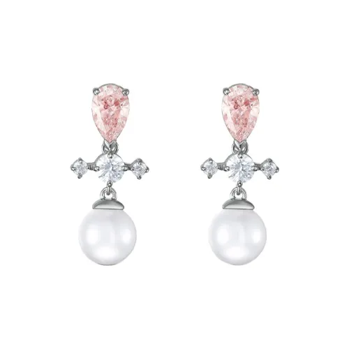 Swarovski Earrings Women's Pink