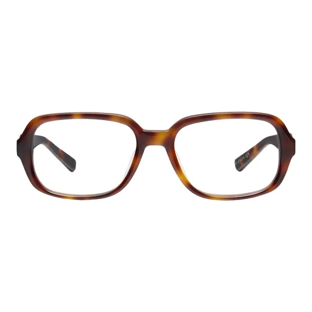 GENTLE MONSTER Plate Frame Square Eyeglass Frames Unisex Tortoiseshell-1