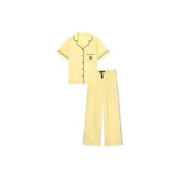 Victoria's Secret More Than Just The Comfort Series Pajama Set Women's Custard